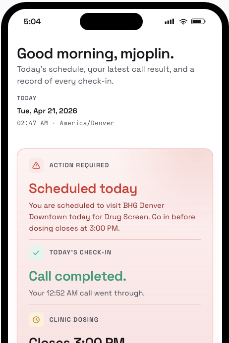 BHG Check-in Assist phone preview one